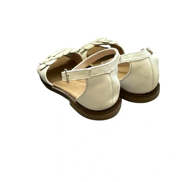 AMATI STEPS sz 28 Seraphina- White Leather Sandals